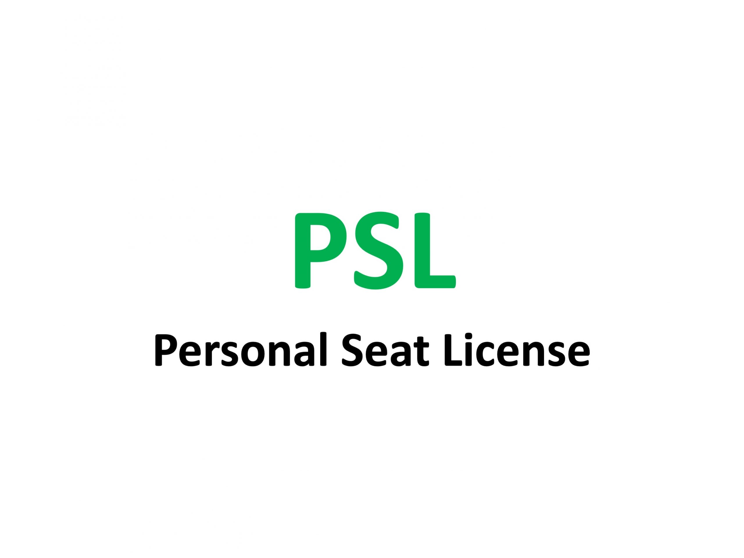 Personal Seat License