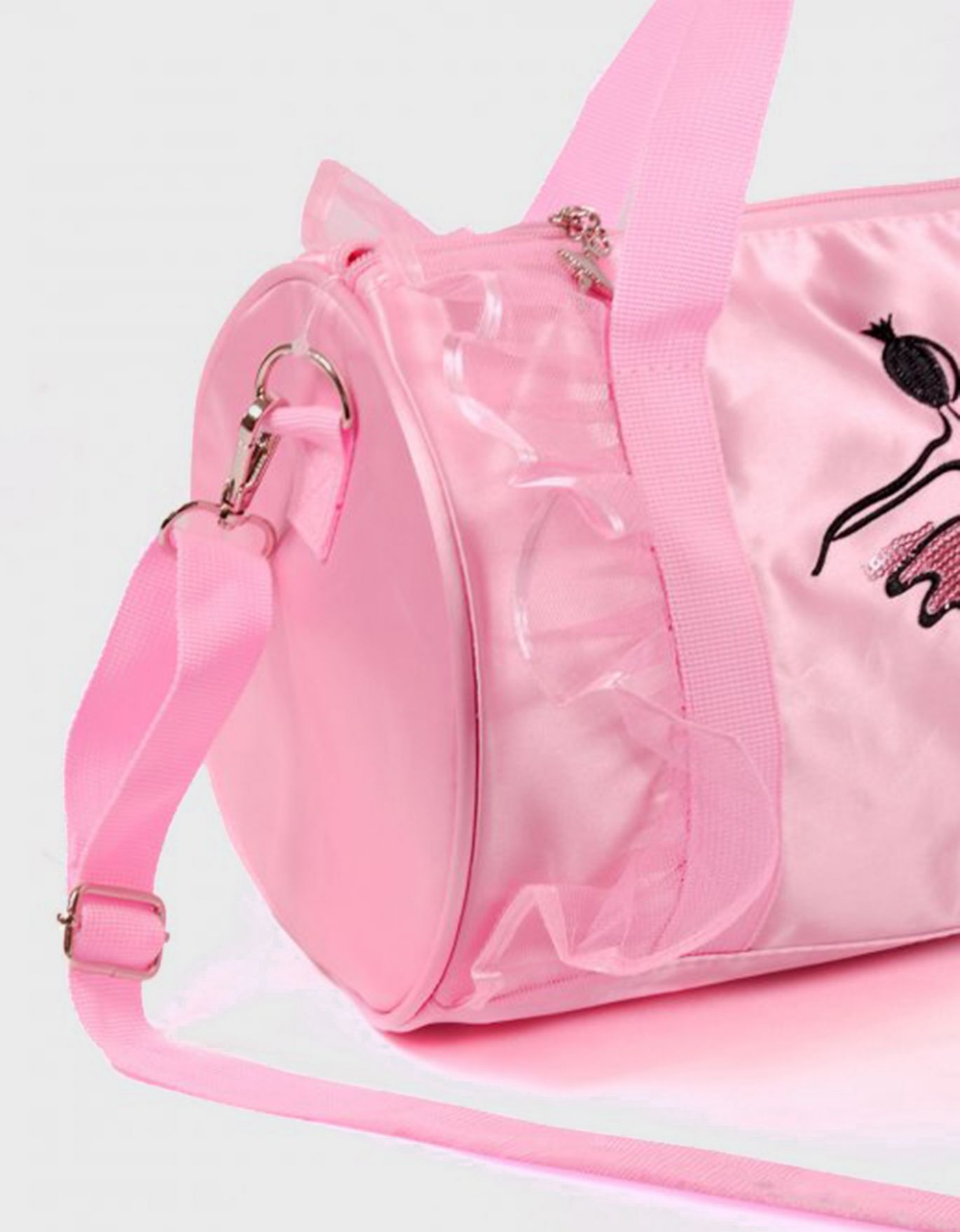 Capezio Sequin Ballerina Barrel Dance Bag Model B281