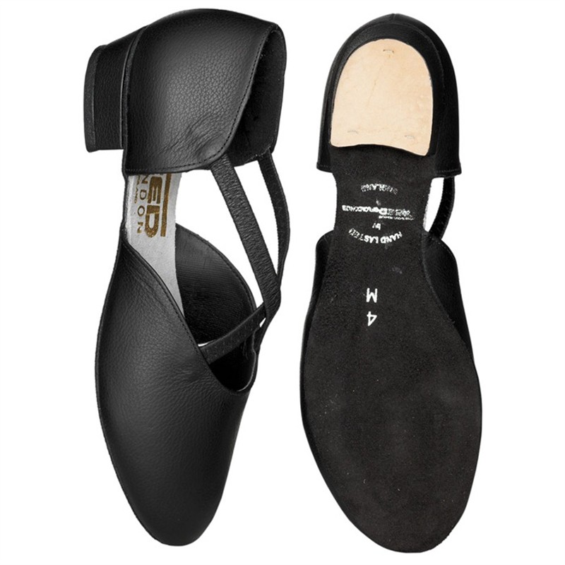 Freed Teach Leather Teaching Dance Shoe in Pink and Black