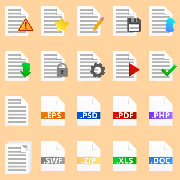 Que par « une extension de fichier » ?