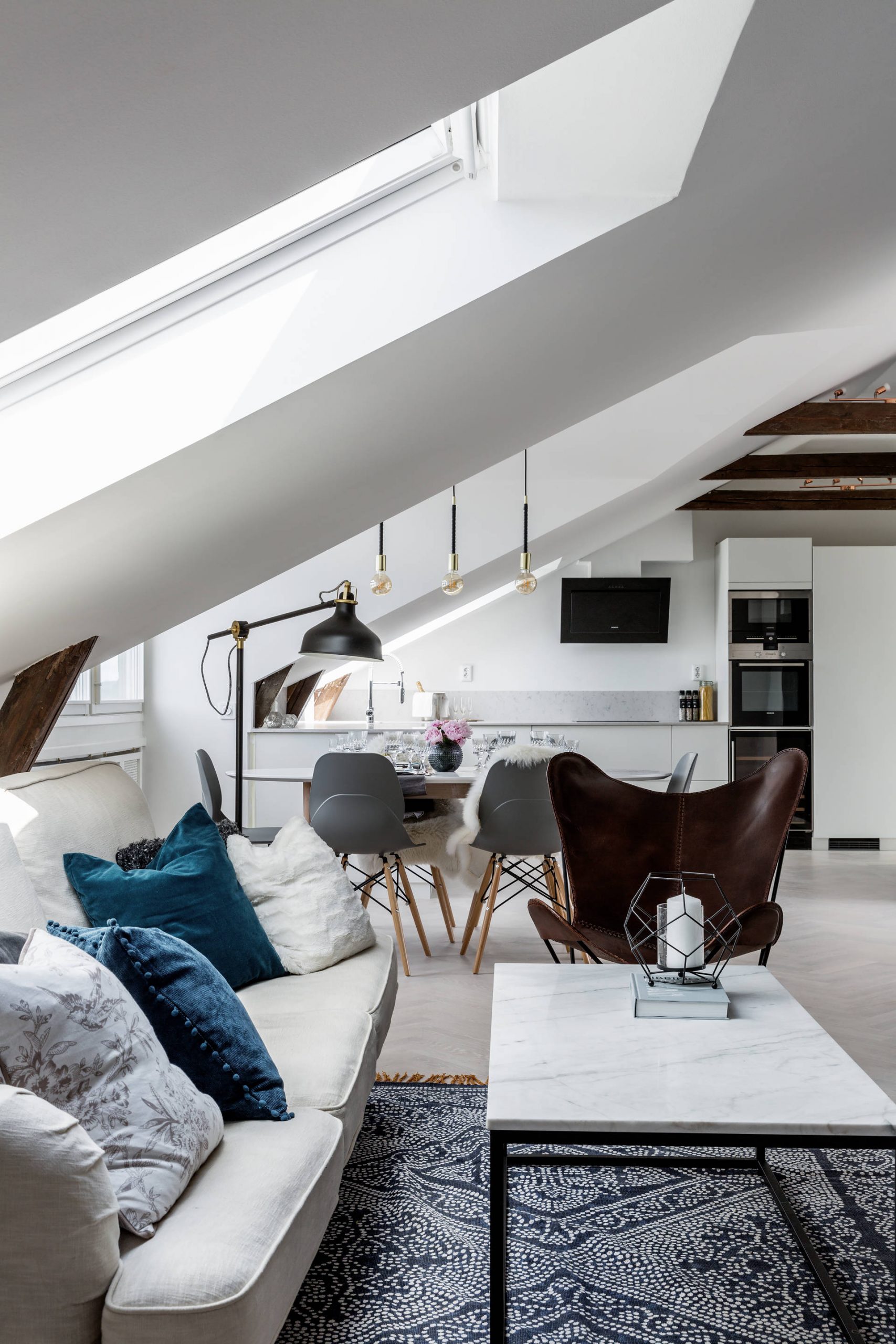 Un appartement sous les toits de Stockholm DECO a homes world