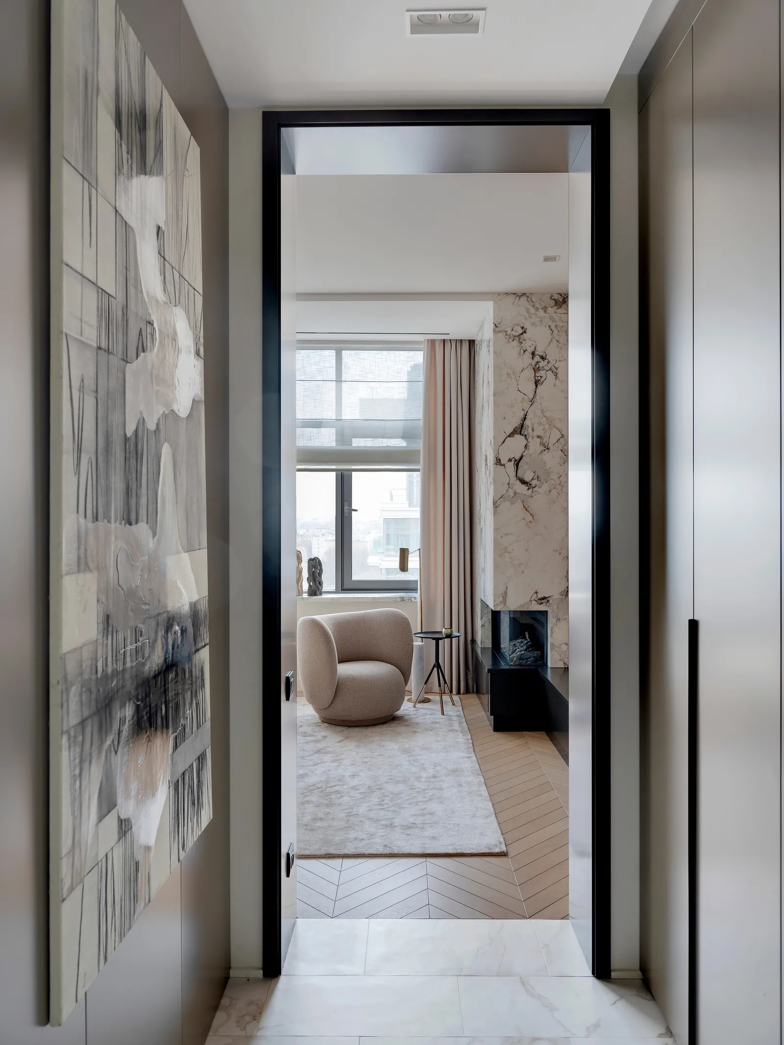 Un appartement design de 60m2 à Moscou