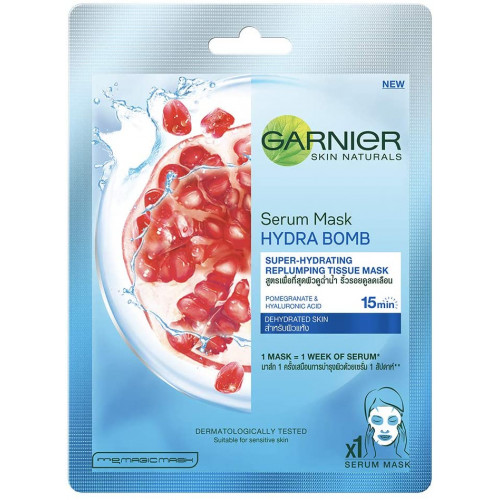 Garnier Super Hydrating Replumping Face Mask 32 g Buy Garnier Super