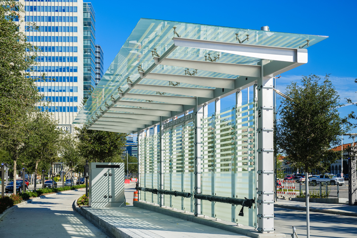 Houston Metro Prototypes Bus Shelter Fans News