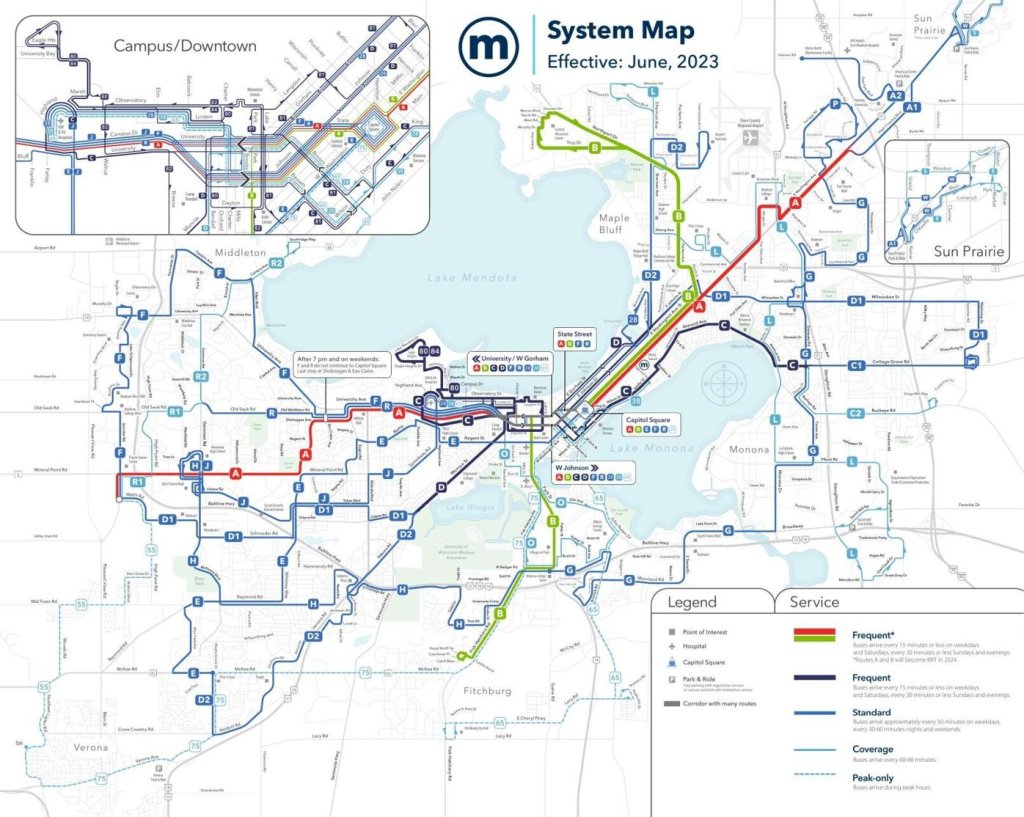 Madison Launches Redesigned Transit System News