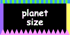 Planets and Earth Size Chart Solar System History Universe Quick Earth