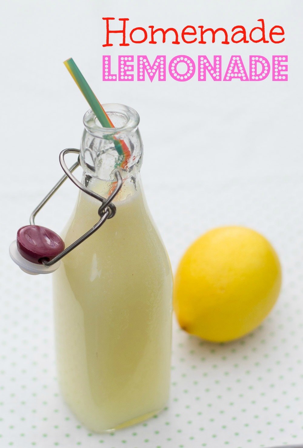 Easy Homemade Lemonade Veggie