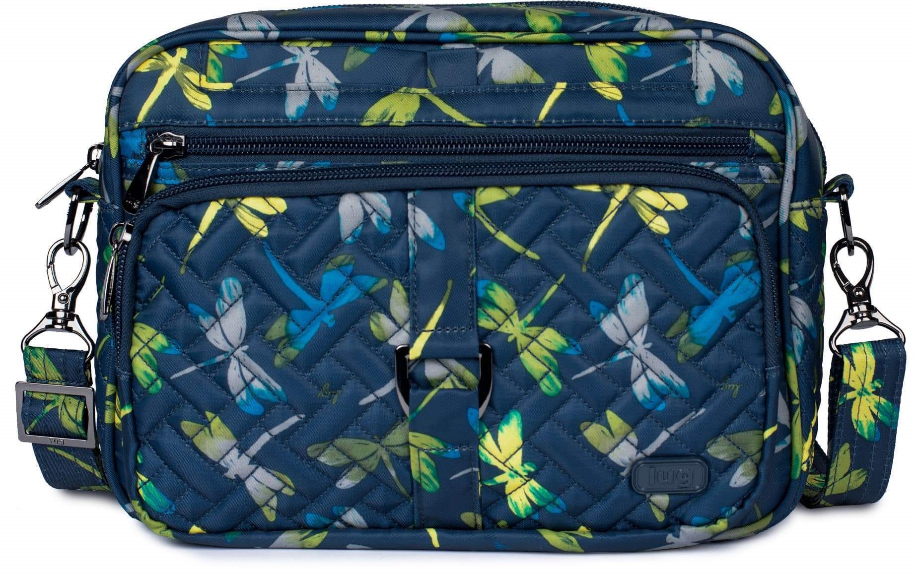 LUG Carousel XL Day Bag, Purse Dragonfly Planktown Hardware & More