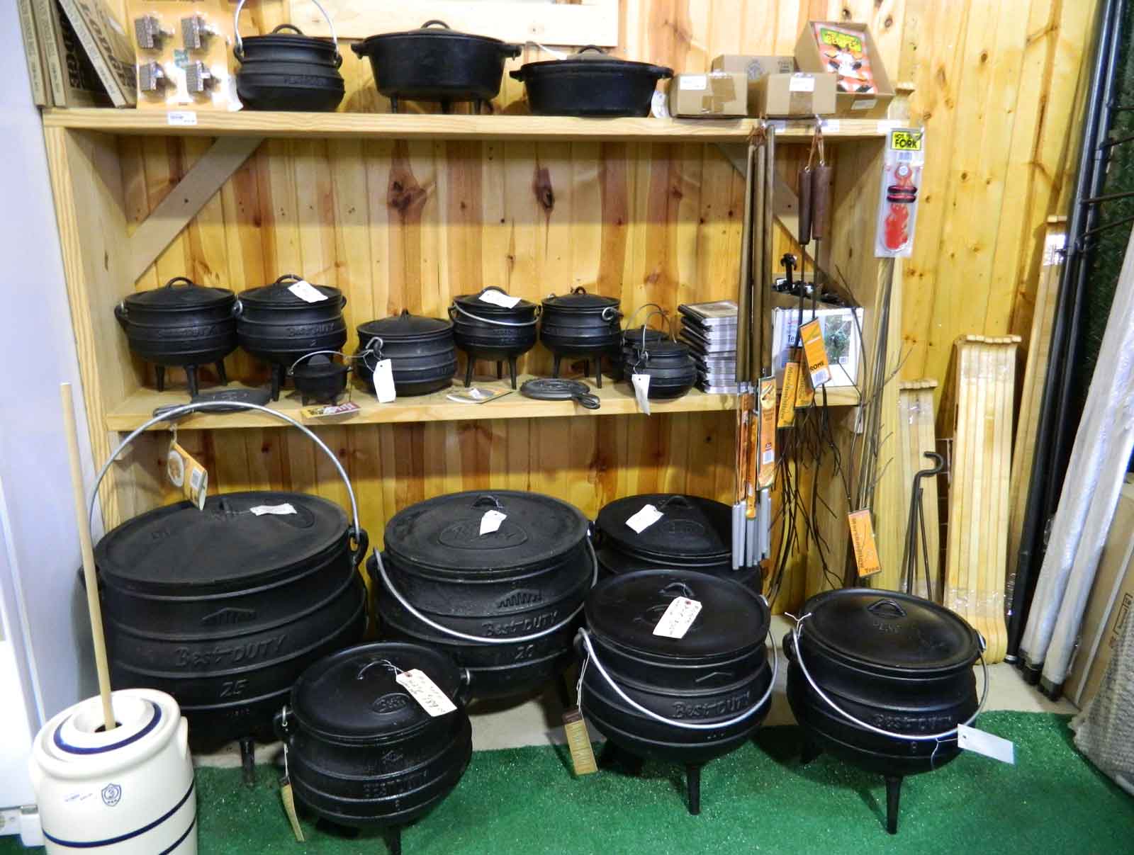 Cast Iron Kettles & Dutch Ovens Planktown Hardware & More