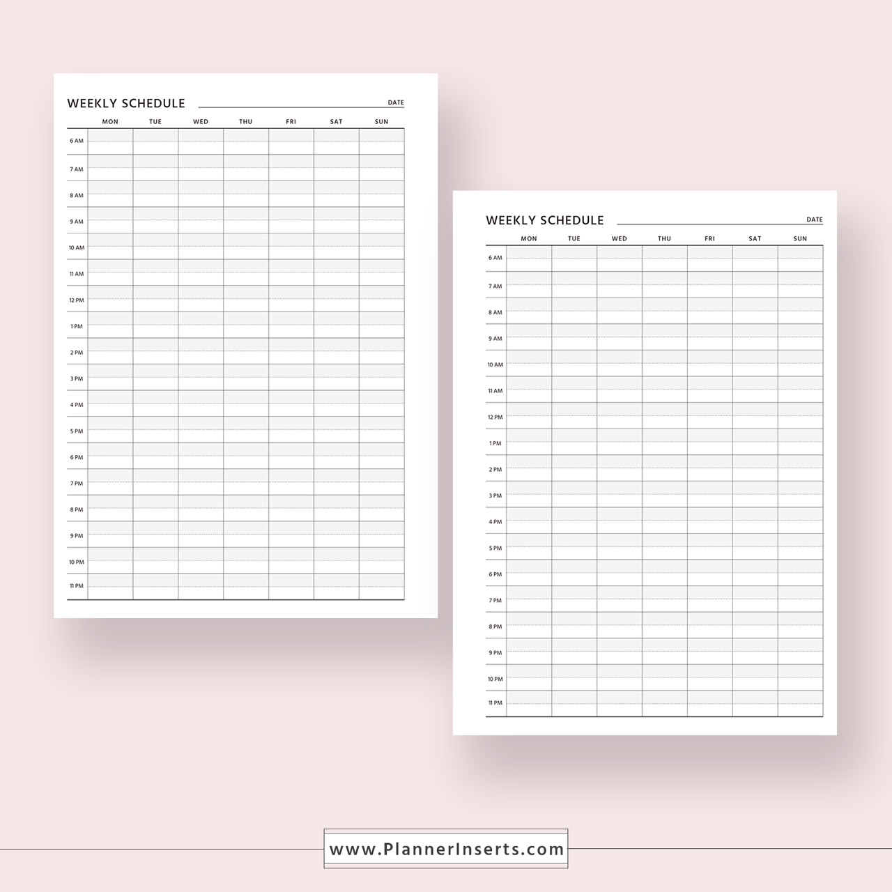 Free A5 Printable Inserts for Your Planner Planning Inspired