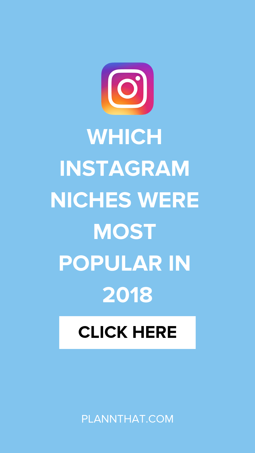 Which Instagram Niches Were Most Popular In 2018? Plann