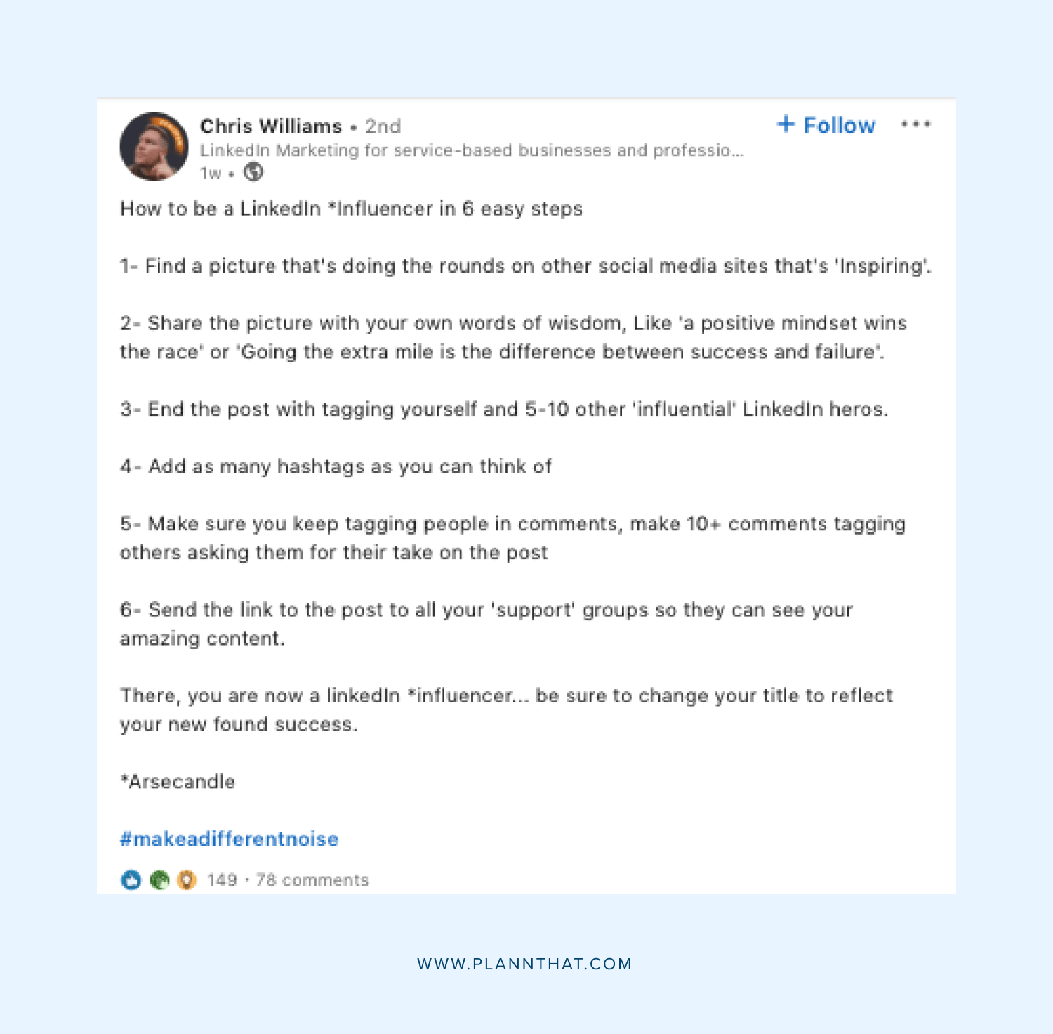 How To Use Humor On LinkedIn — And Still Be Professional Plann