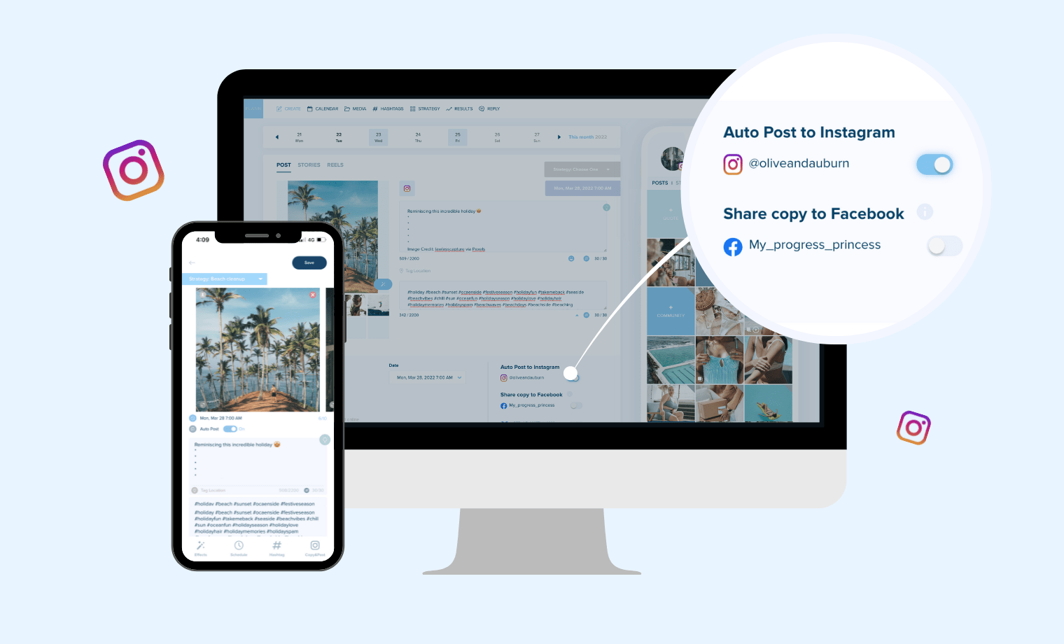 NEW! INSTAGRAM AUTO POST! UPDATED NOW AVAILABLE ON ANDROID Plann