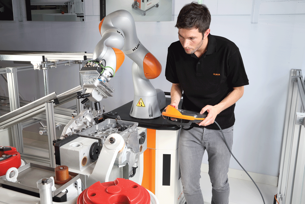 Collaborating with a cobot PLANT