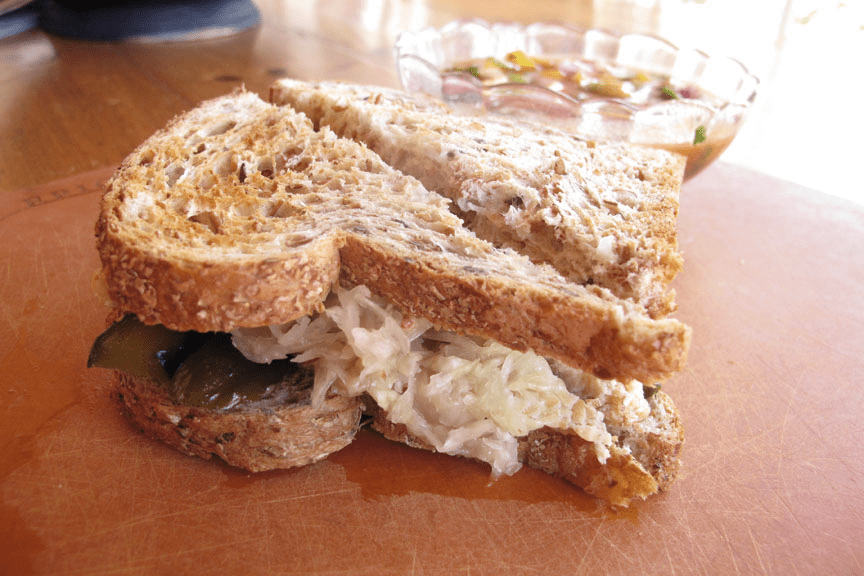 Reuben Sandwich Plant Based Cooking