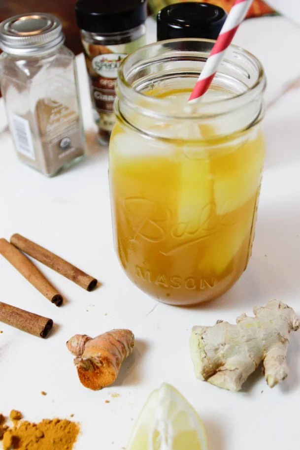 Turmeric Ginger Iced Tea Recipe Plant Based Cooking