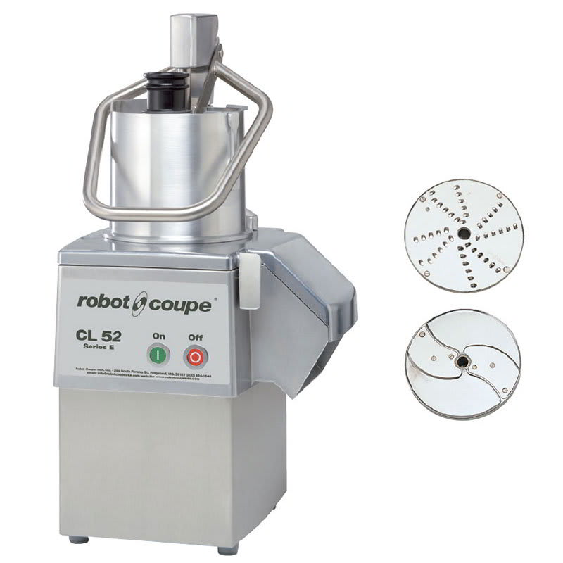 Robot Coupe CL52E Continuous Feed Food Processor Plant Based Pros