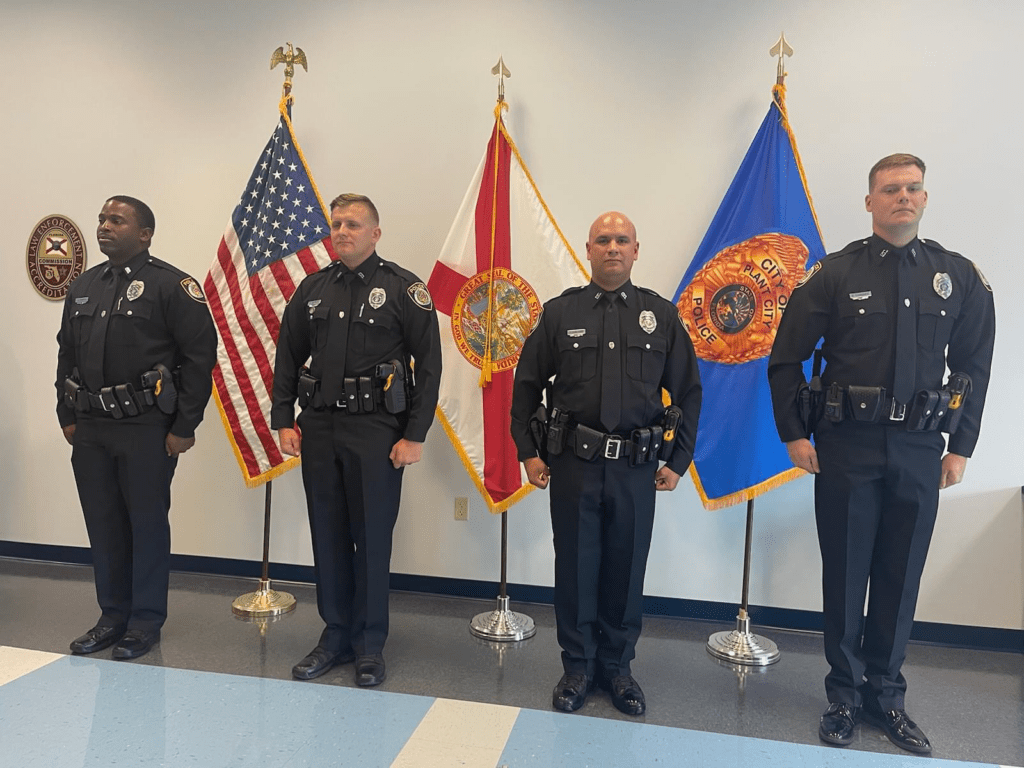 Plant City Police Department New Officers Plant City Observer