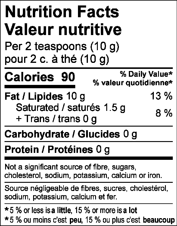 Peanut Oil 750ml Planters Canada