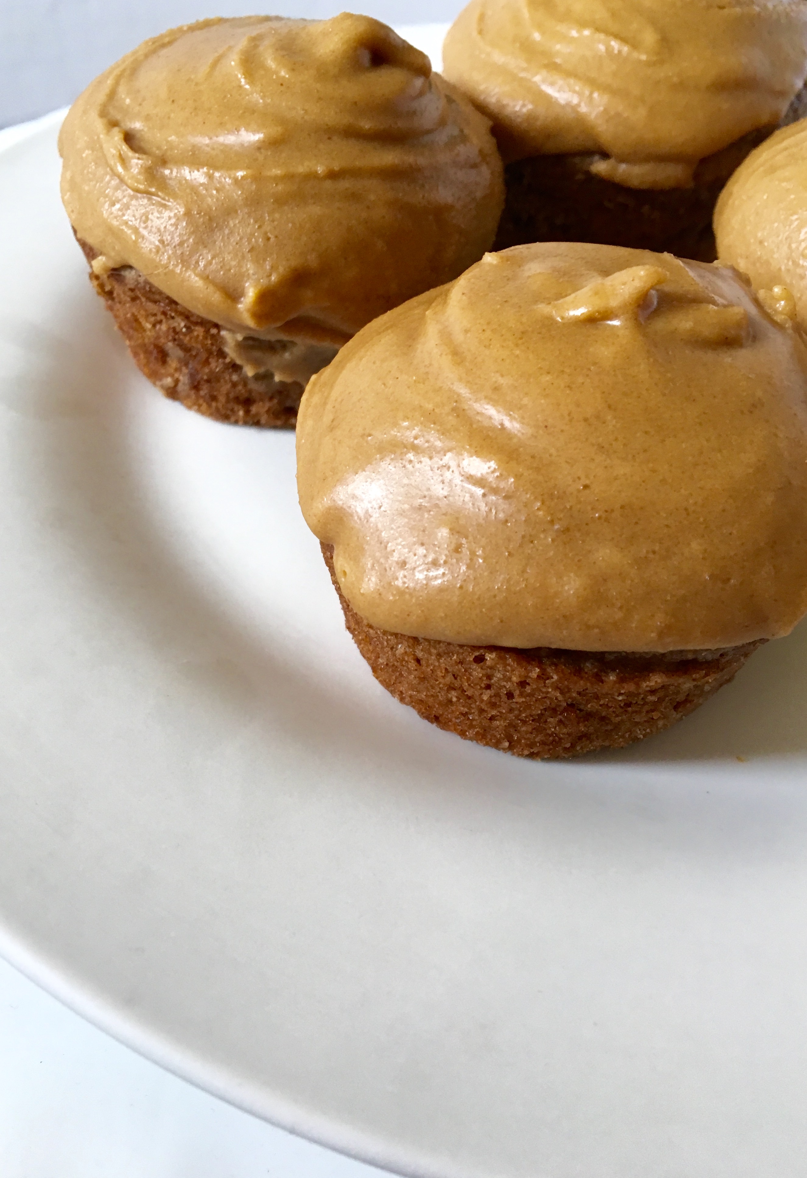 Chocolate Cupcakes with Peanut Butter Mousse Frosting Plant Power Couple