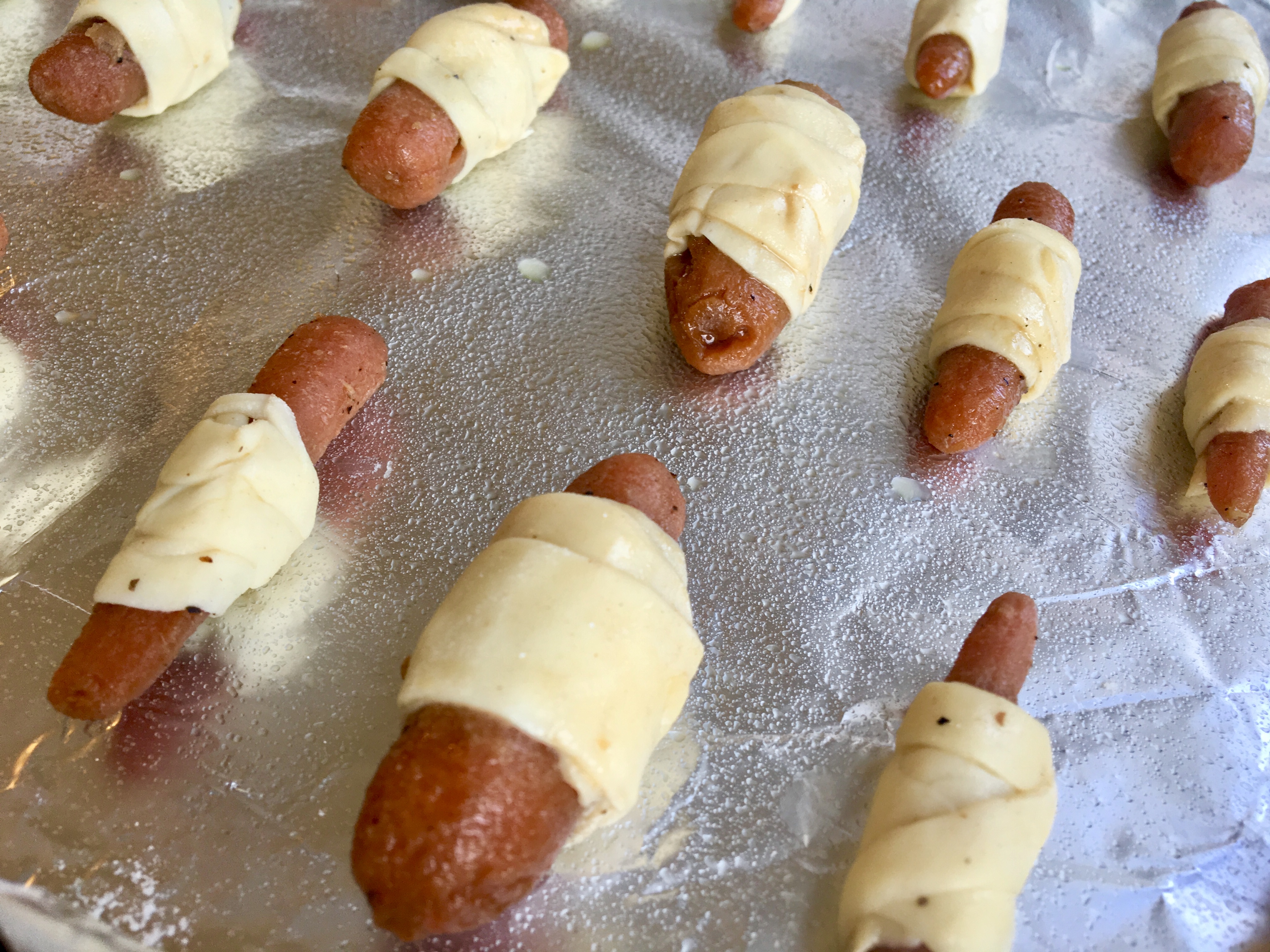 Carrot Dogs in a Blanket easy vegan appetizer and a total party hit