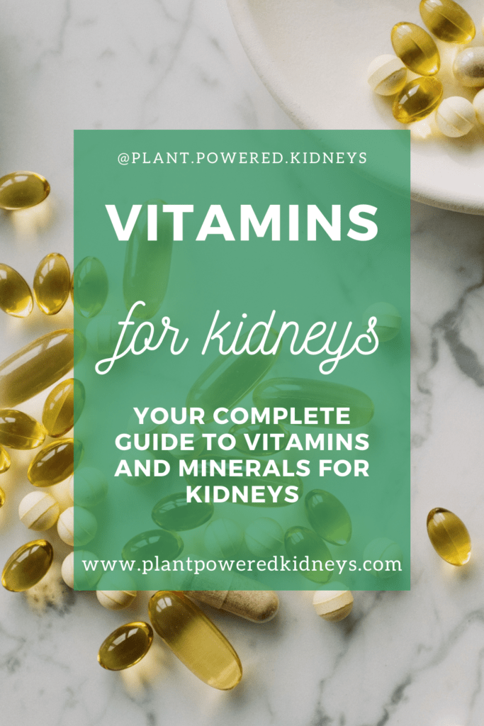 Vitamins for Kidneys Vitamin D and the FatSoluble Vitamins