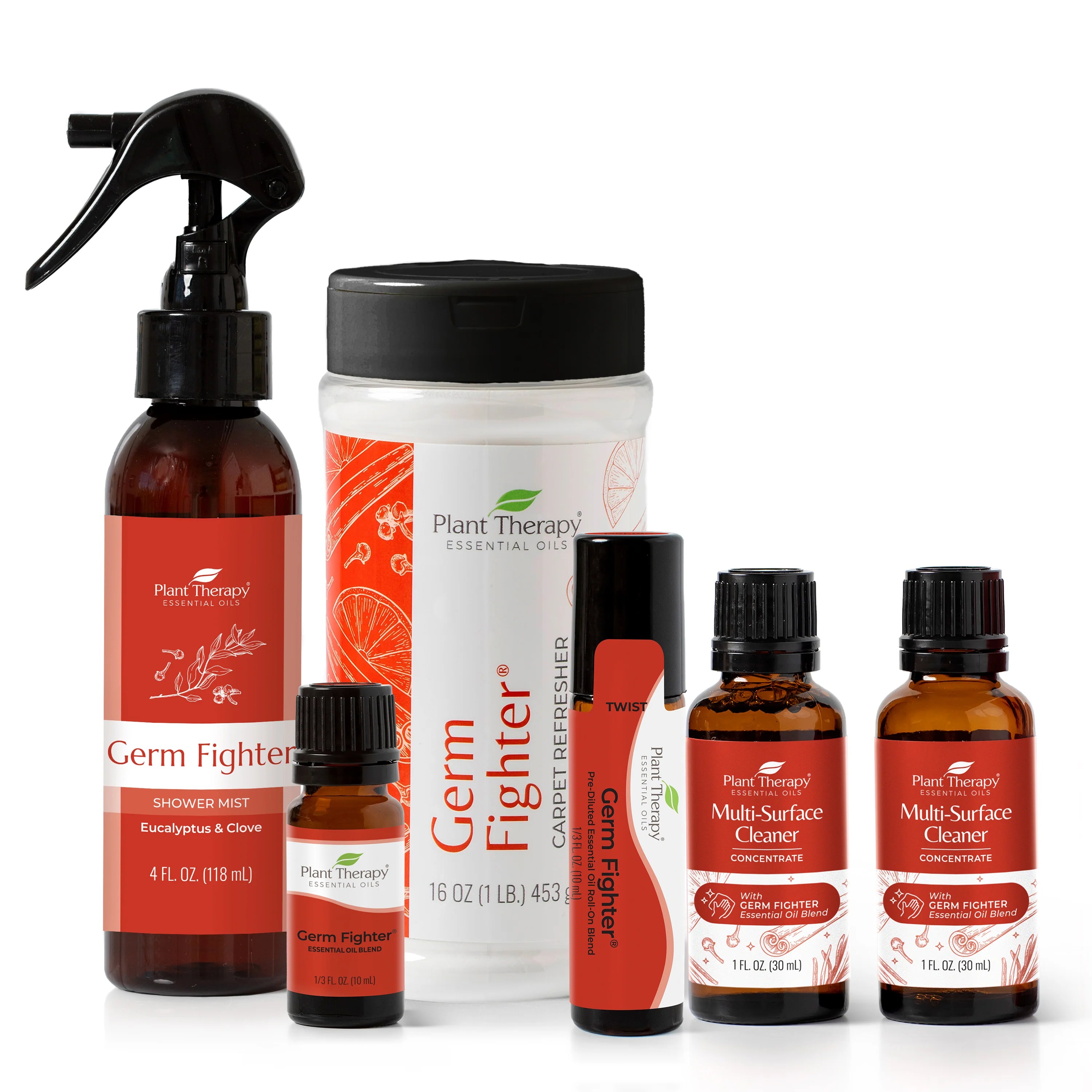 Germ Fighter by Plant Therapy Essential Oils, RollOns, Cleaners