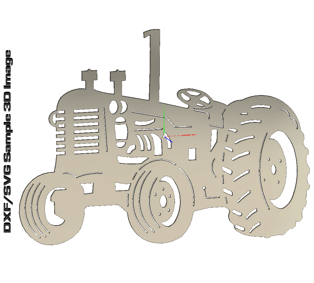 Oliver Tractor DXF Design
