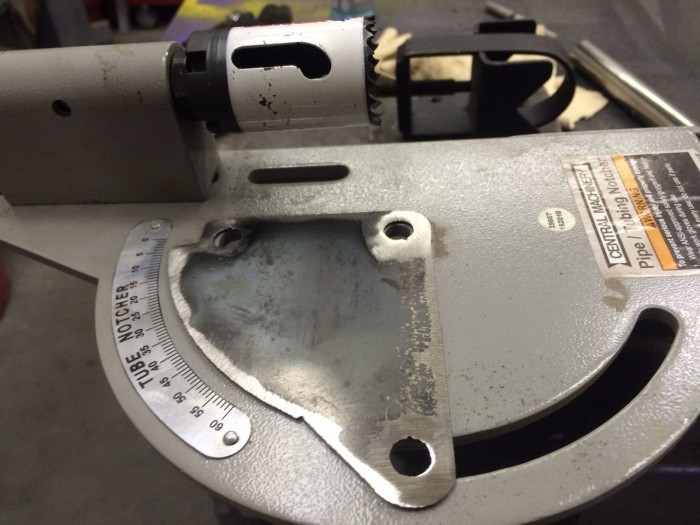 Harbor Freight Tubing Notcher Shim