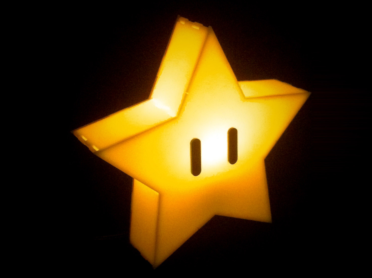 Super Mario Brothers Star Lamp The Plasmatorium