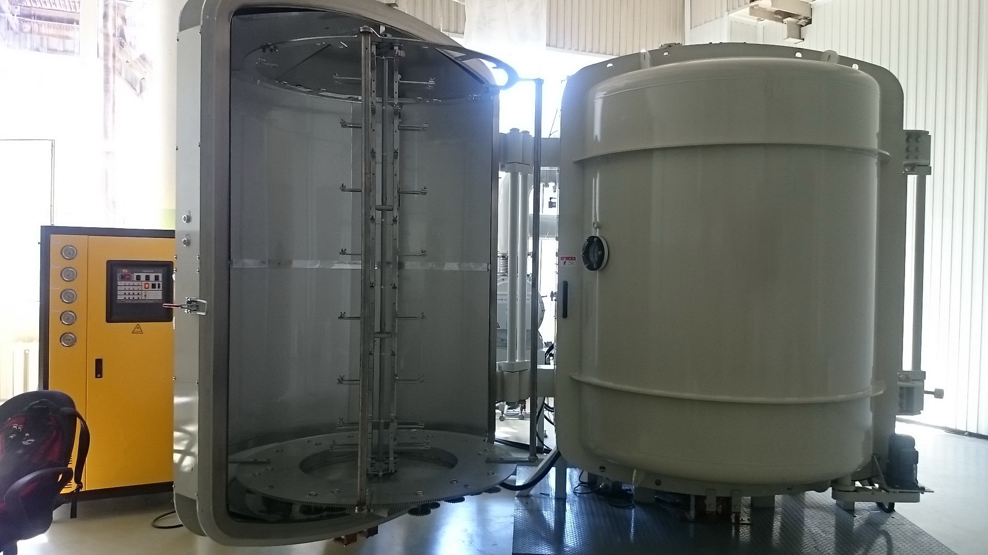 Vacuum Metalizing Processing Machine Plasteam Taiwan