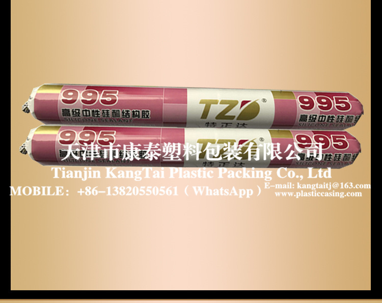 Neutral Weatherproof silicone sealant Sausage packaging
