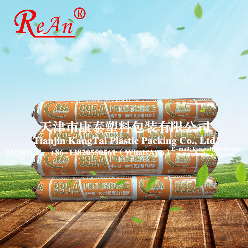 Neutral Weatherproof silicone sealant Sausage packaging