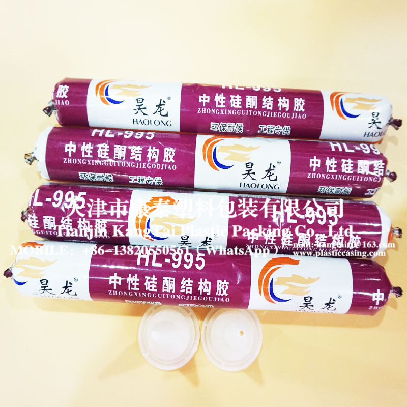 Neutral Weatherproof silicone sealant Sausage packaging