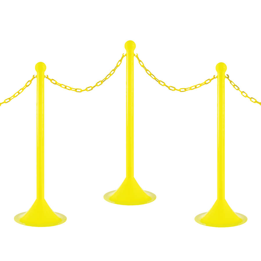 Yellow Plastic Chain Bulk Yellow Chain Yellow Chain by the Foot