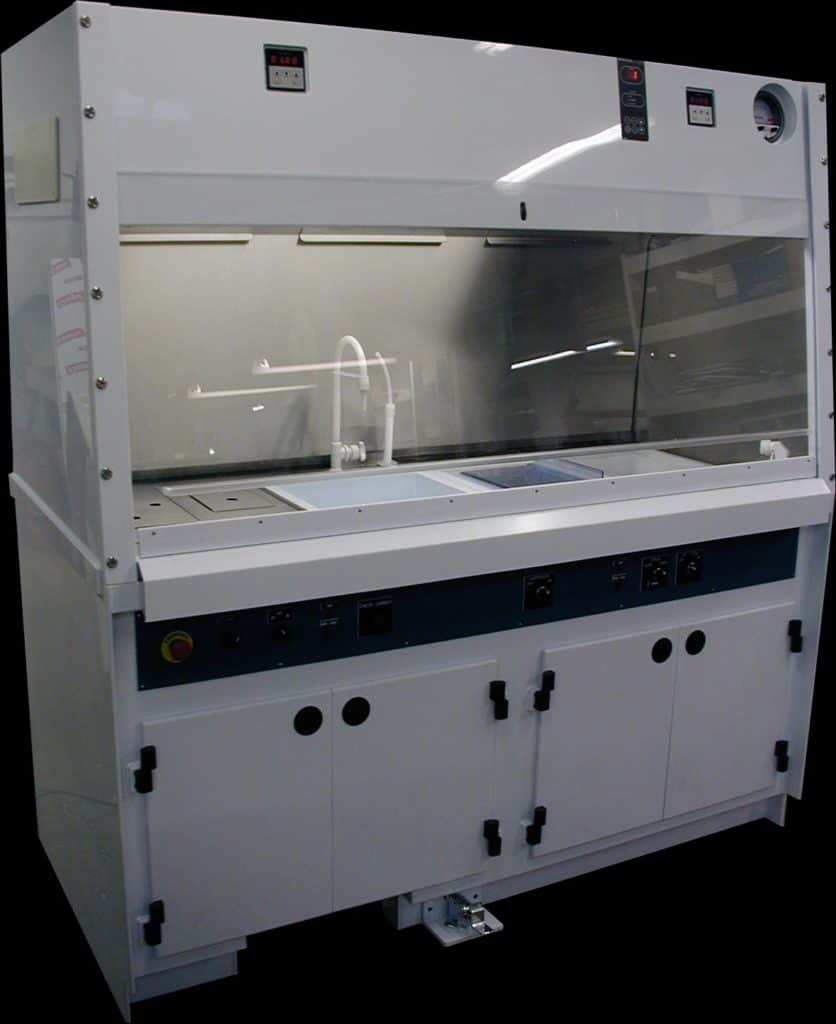 SlopeFront Fume Hoods Plastic Design Inc.