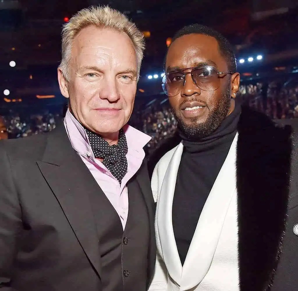 STING SE FORRA GRACIAS A DIDDY (PUFF DADDY) PyD
