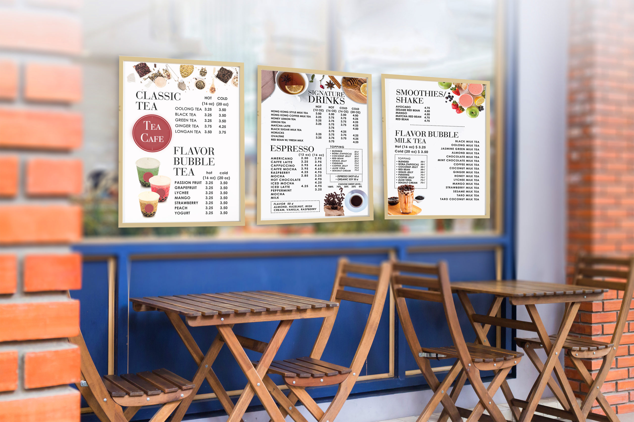 Menu Board Plastic Sales & Service