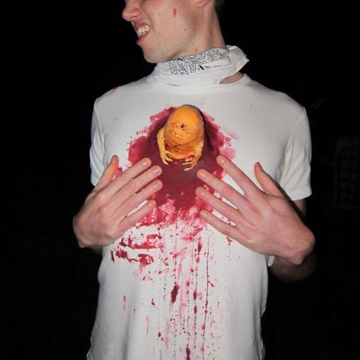 Chestburster costume Plastimake