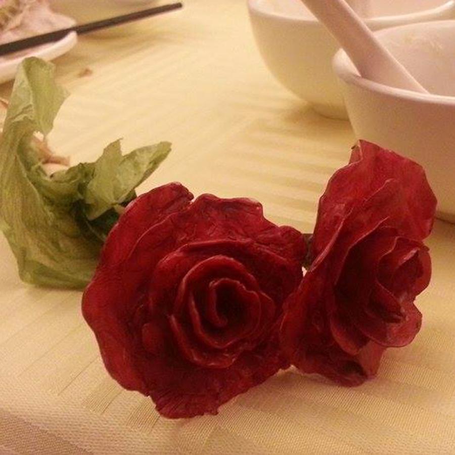 Crimson roses Plastimake