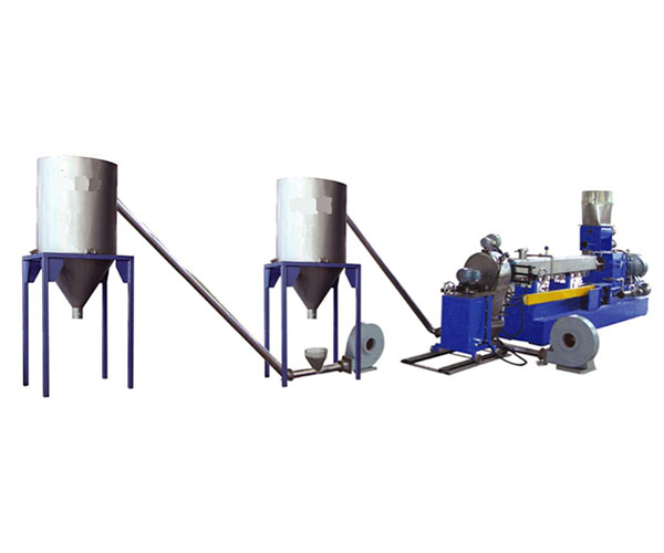 PVC Compounding Pelletizing Line plastic recycling machine