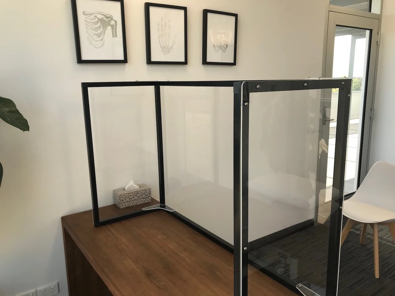 Sneeze Guards standard single pane Plasweld