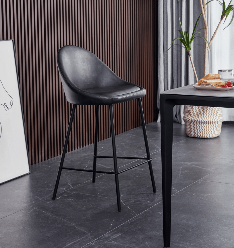 Vero Modern Counter Stool 26'' Plata Decor