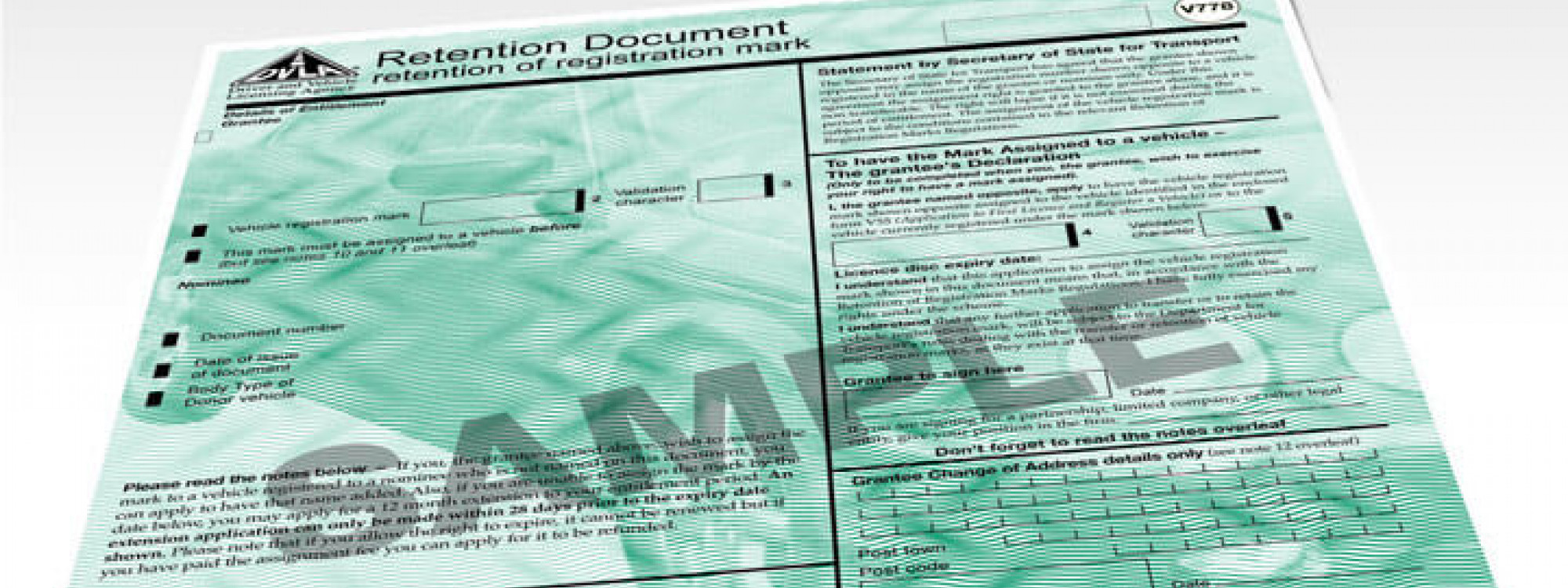 How Do I Put A Number Plate On Retention Blog/Guide Article Plate