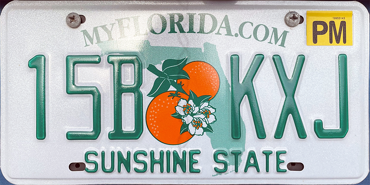 License Plate Florida Pm at Ada Rosamond blog
