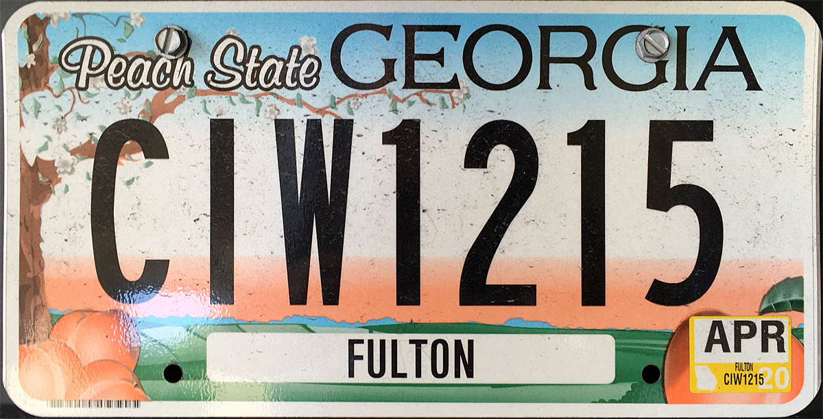 New License Plate