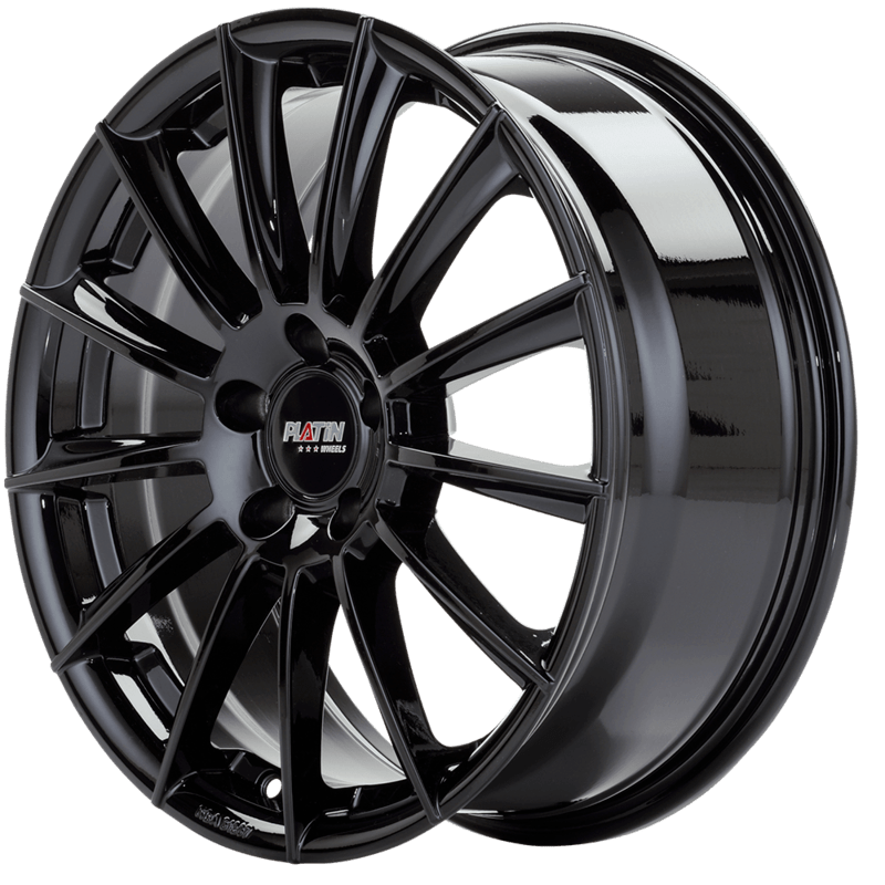 Alufelge PLATIN P 74 black shiny
