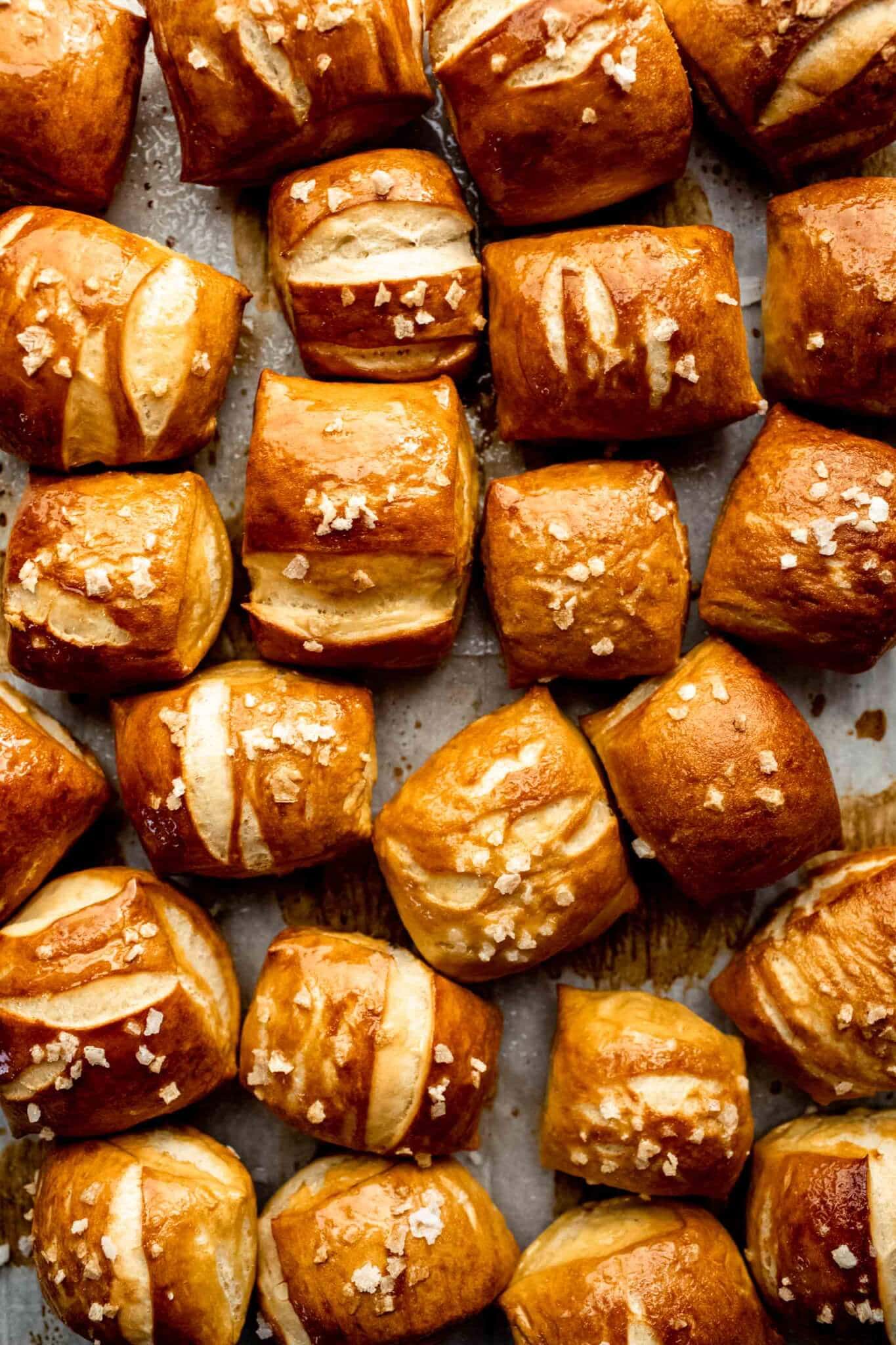 Pretzel Bites with Cheese Dip (Flavored 3 Ways!) Platings + Pairings