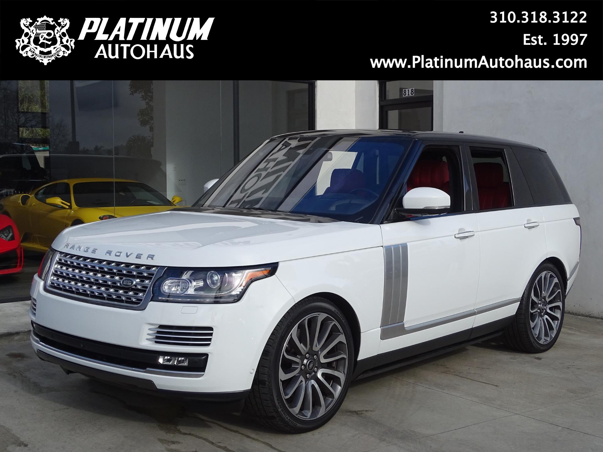 2016 Land Rover Range Rover Autobiography Stock 6783 for sale near