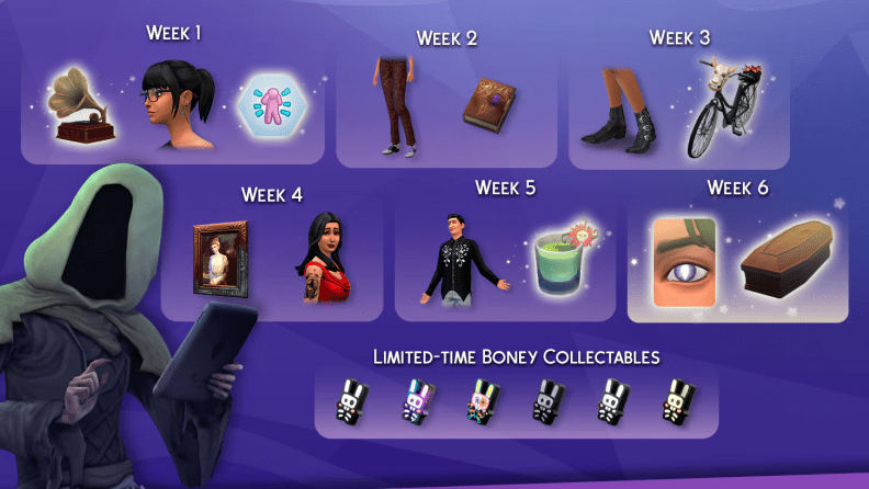 The Sims 4 – Reaper&rsquo;s Rewards Event – Platinum Simmers